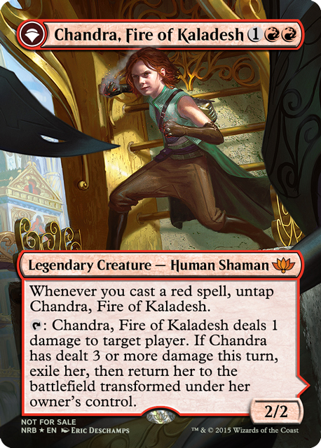Featured card: Chandra, Fire of Kaladesh