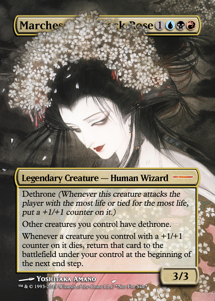 Featured card: Marchesa, the Black Rose