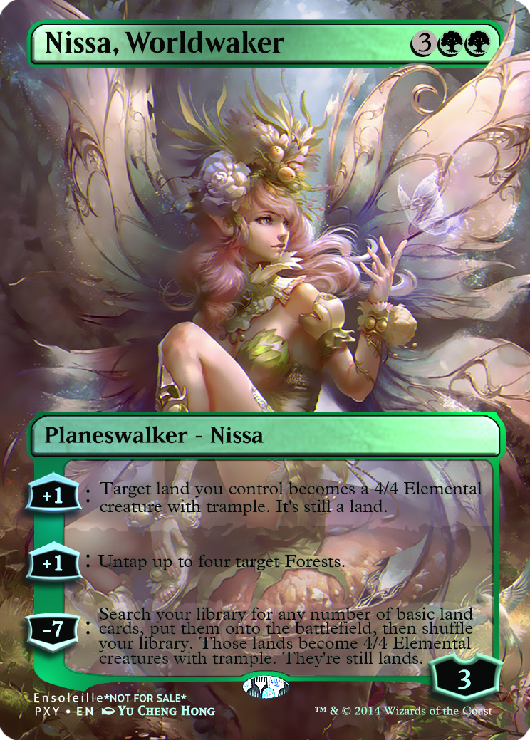 Featured card: Nissa, Worldwaker