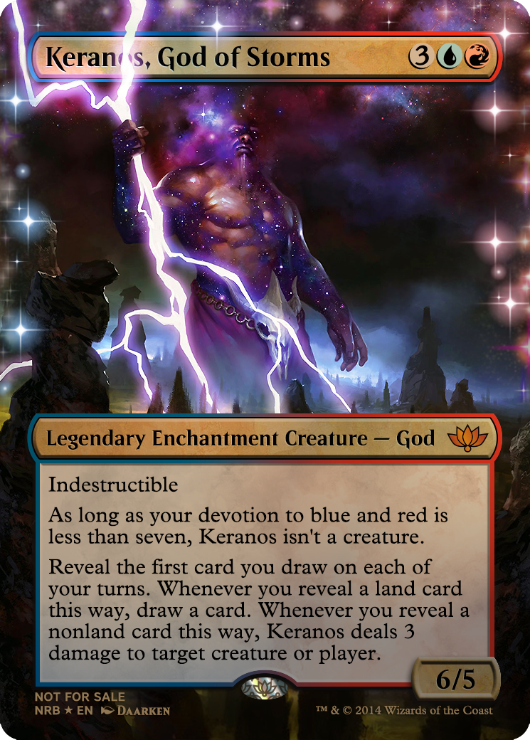 Featured card: Keranos, God of Storms