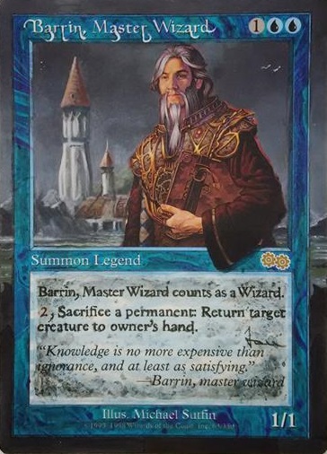 Featured card: Barrin, Master Wizard