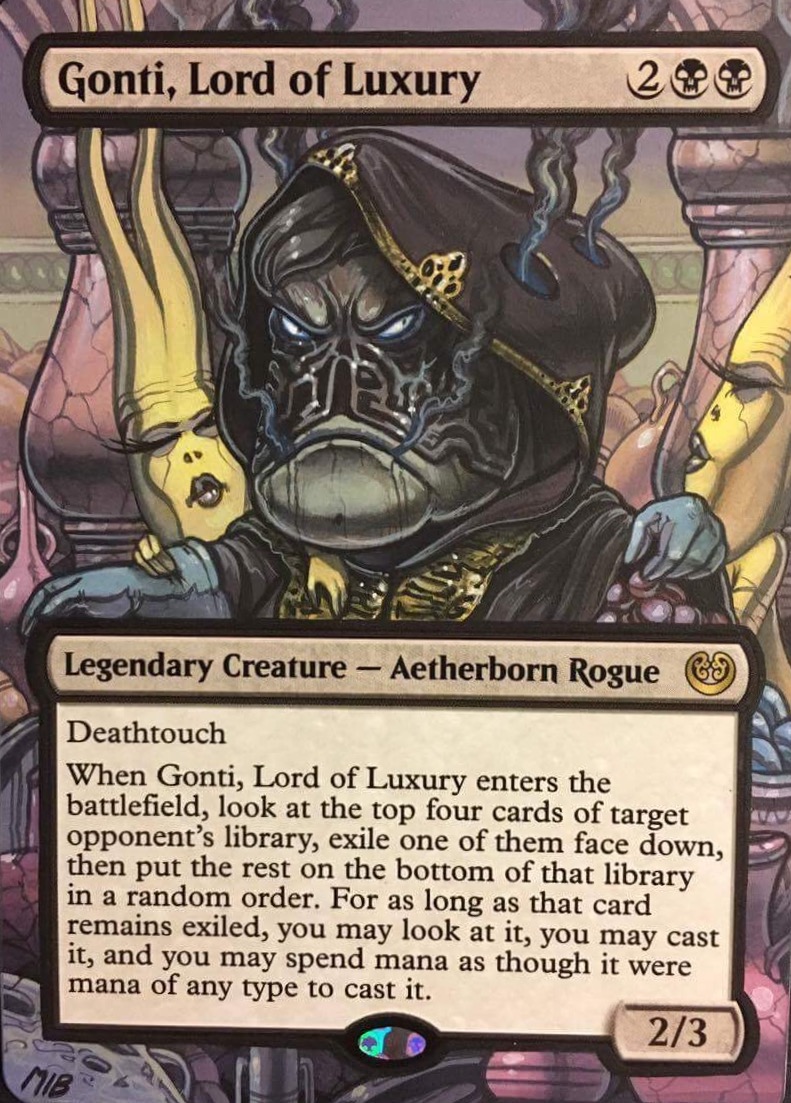 Featured card: Gonti, Lord of Luxury
