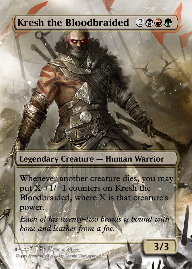 Commander: Kresh the Bloodbraided