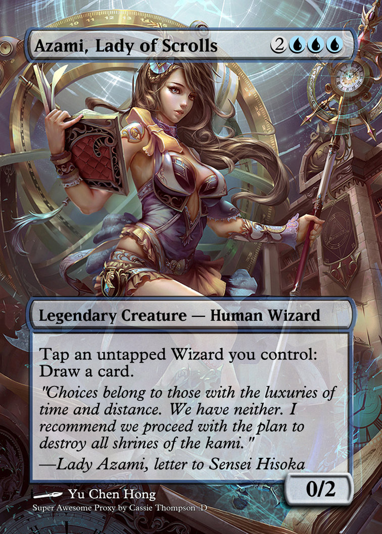 Commander: Azami, Lady of Scrolls