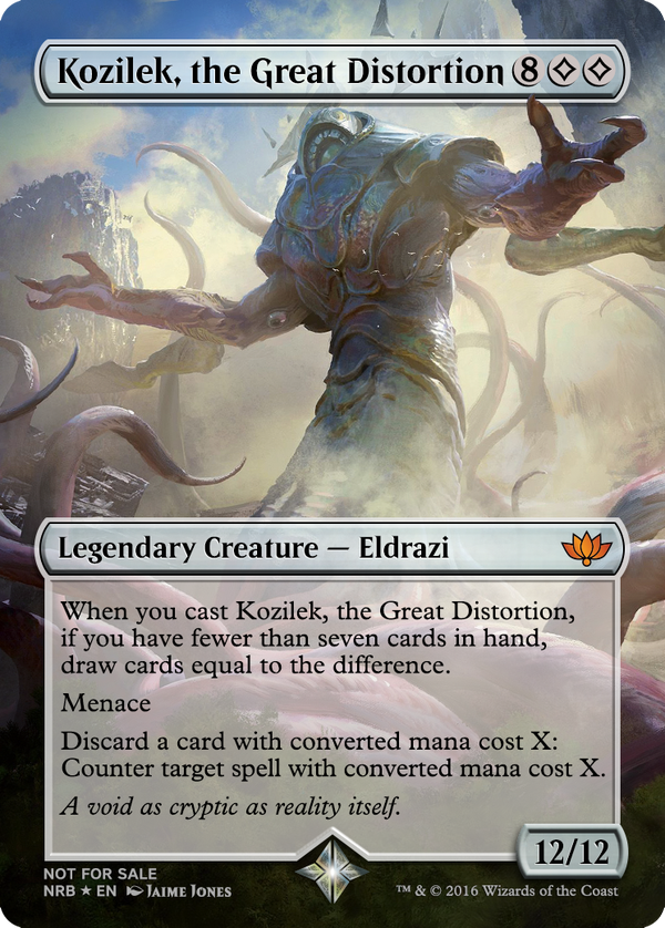 Featured card: Kozilek, the Great Distortion