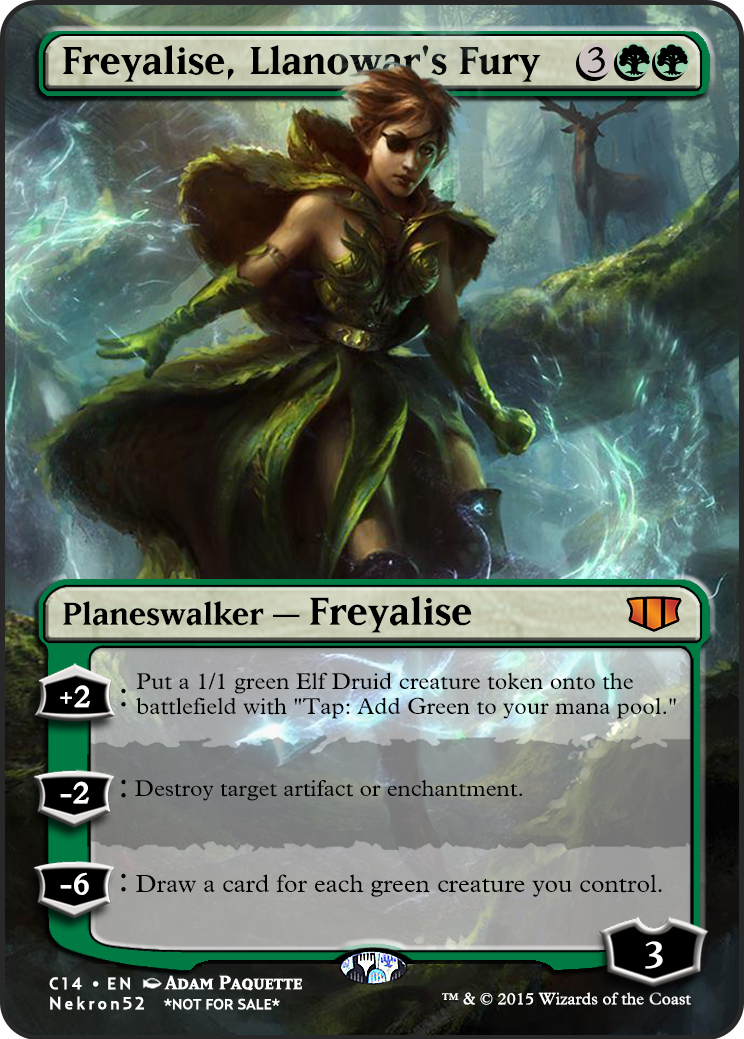 Commander: Freyalise, Llanowar's Fury