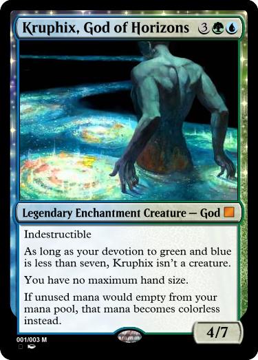 Featured card: Kruphix, God of Horizons