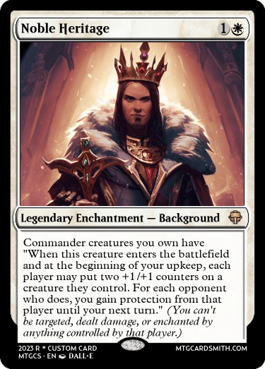 Commander: Noble Heritage
