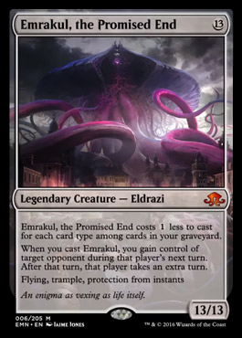 Featured card: Emrakul, the Aeons Torn