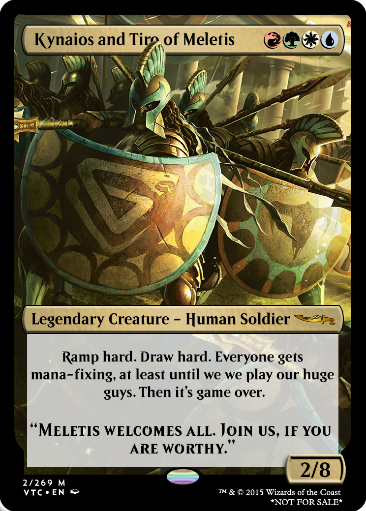Featured card: Kynaios and Tiro of Meletis