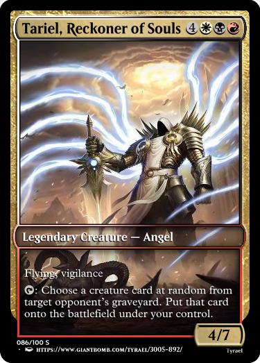Featured card: Tariel, Reckoner of Souls