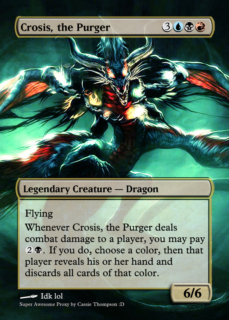 Featured card: Crosis, the Purger