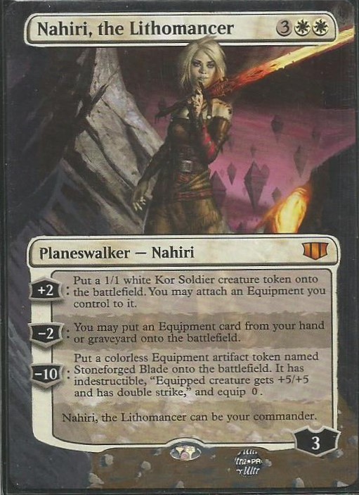 Featured card: Nahiri, the Lithomancer