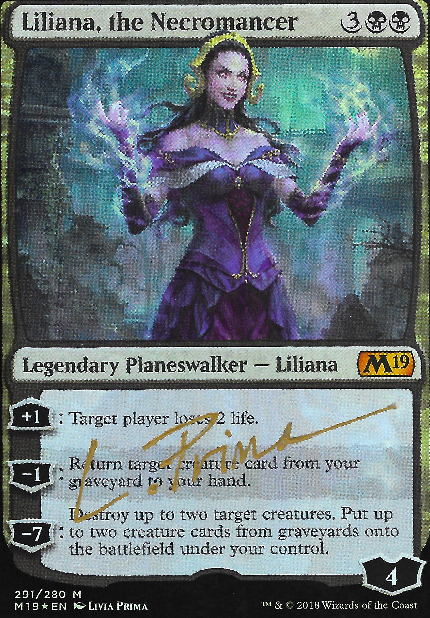 Featured card: Liliana, the Necromancer
