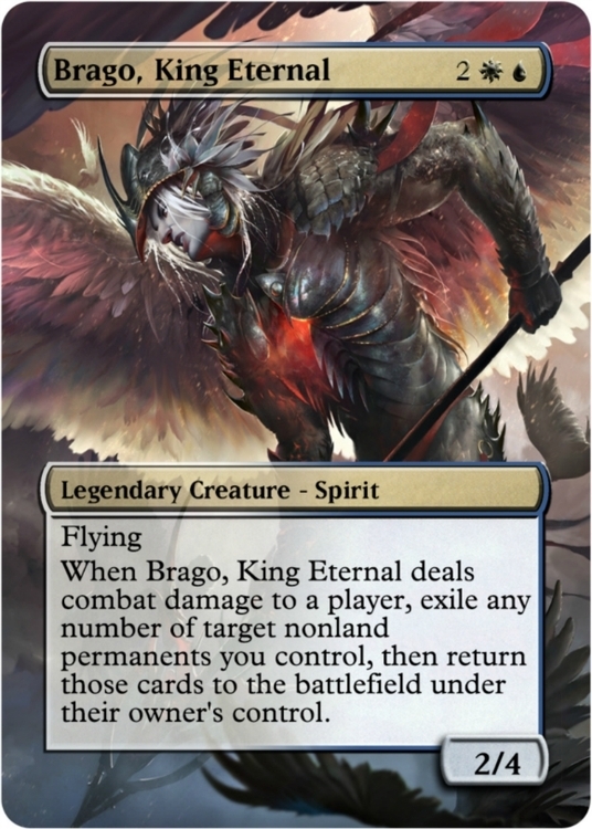 Featured card: Brago, King Eternal