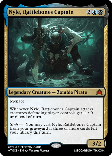 Featured card: Nyle, Rattlebones Captain