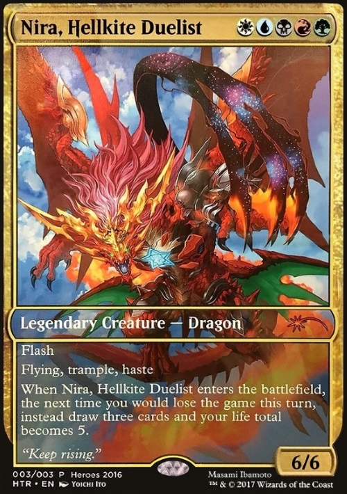 Featured card: Nira, Hellkite Duelist