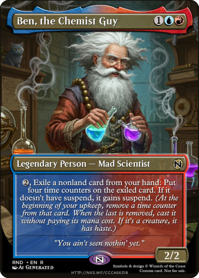 Ben, the Chemist Guy