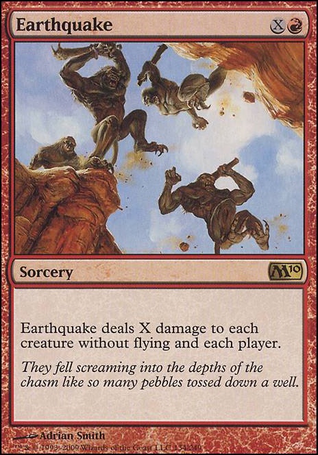 Featured card: Earthquake