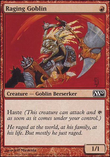 Featured card: Raging Goblin