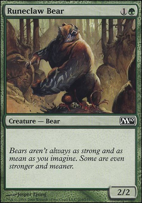 Featured card: Runeclaw Bear