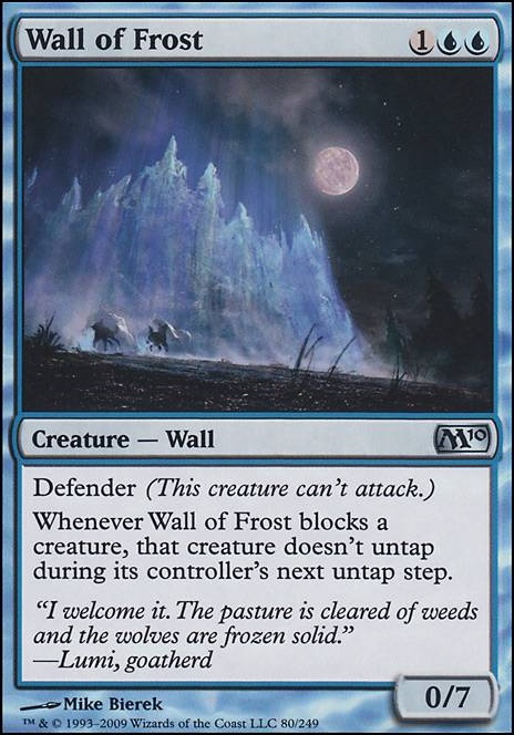 Wall of Frost feature for Dimir Mill