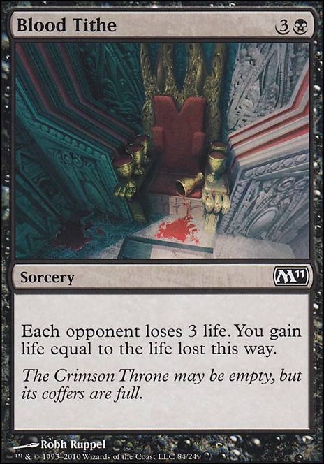 Featured card: Blood Tithe