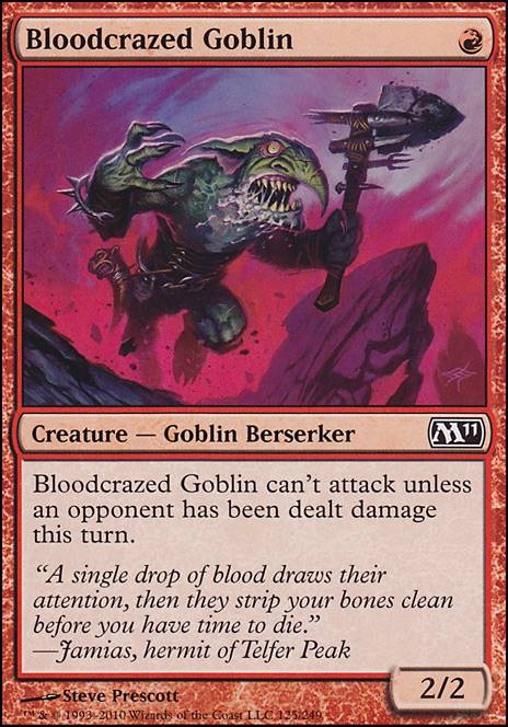 Featured card: Bloodcrazed Goblin