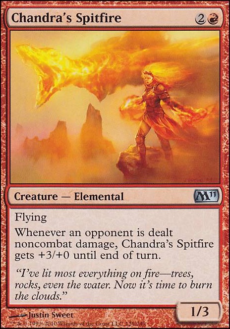 Featured card: Chandra's Spitfire