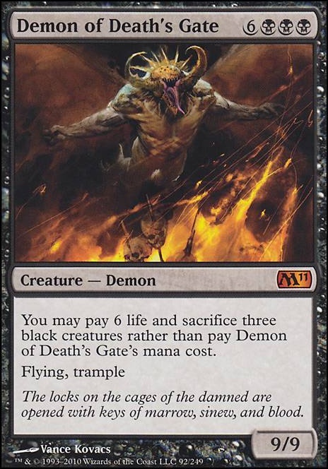Demon of Death's Gate feature for Dat Dope Demon Deck