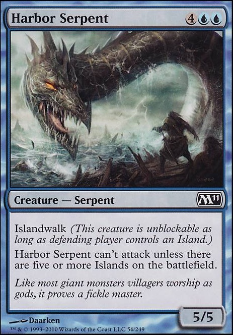 Featured card: Harbor Serpent