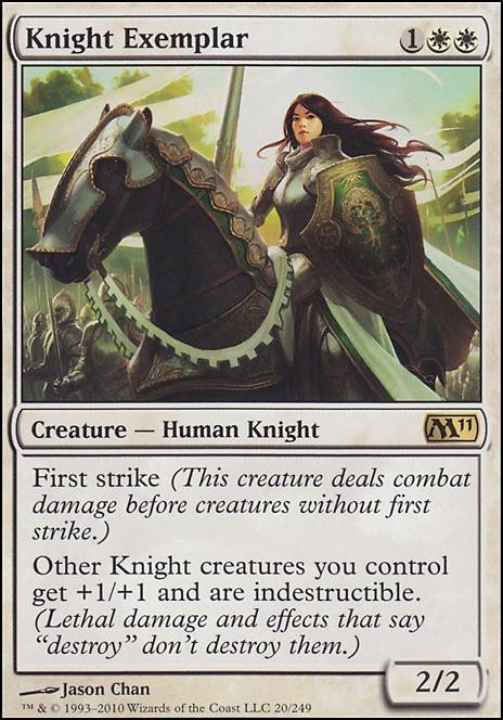 Knight Exemplar feature for BW Holy Knights and Evil Relics