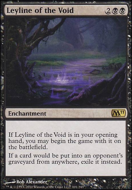 Leyline of the Void feature for Leovold, Emissary of Trest