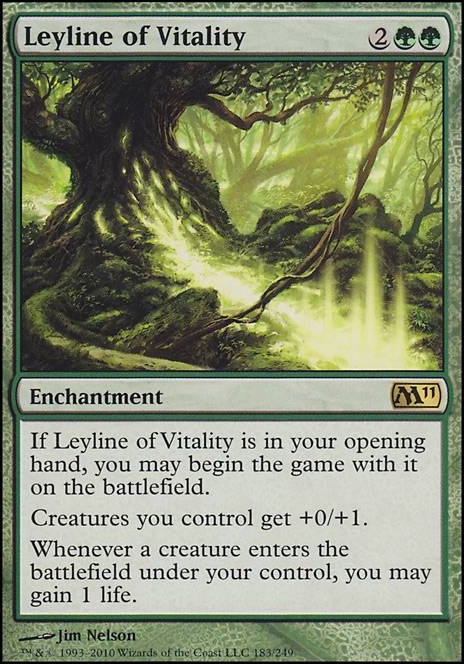 Featured card: Leyline of Vitality