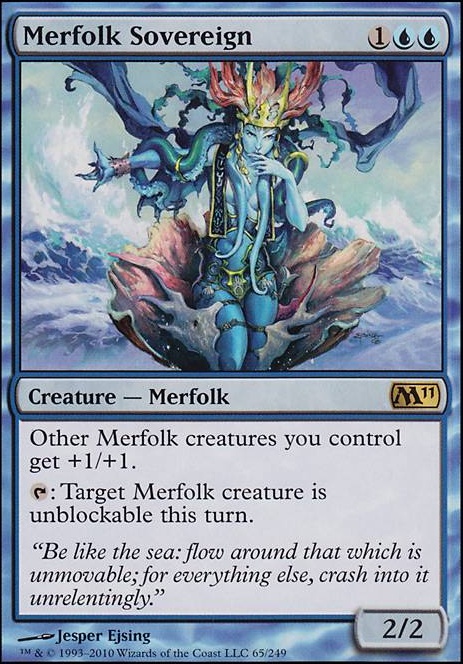 Featured card: Merfolk Sovereign