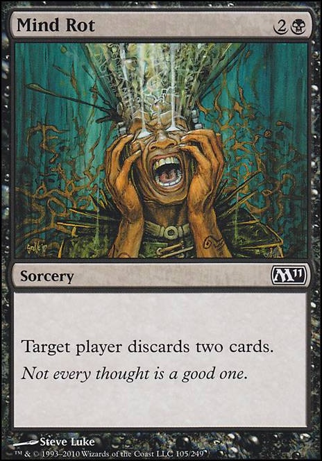 Mind Rot feature for Magic 11 Draft Deck