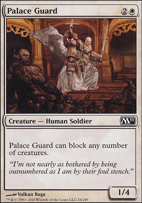 Palace Guard feature for Risona human deck