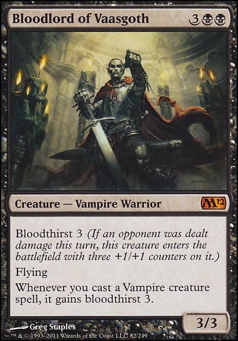 Featured card: Bloodlord of Vaasgoth