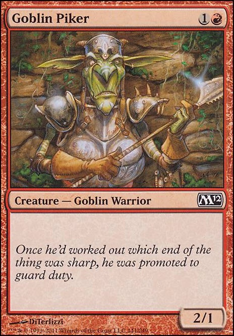 Featured card: Goblin Piker