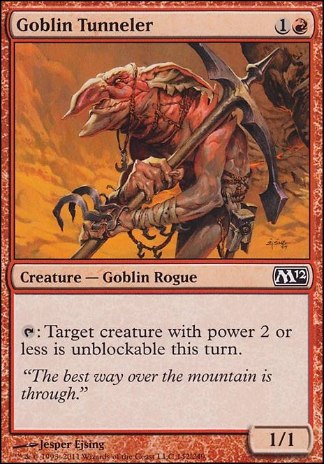 Featured card: Goblin Tunneler