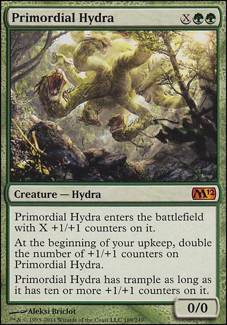 Primordial Hydra feature for green  power deck 1