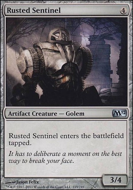 Featured card: Rusted Sentinel