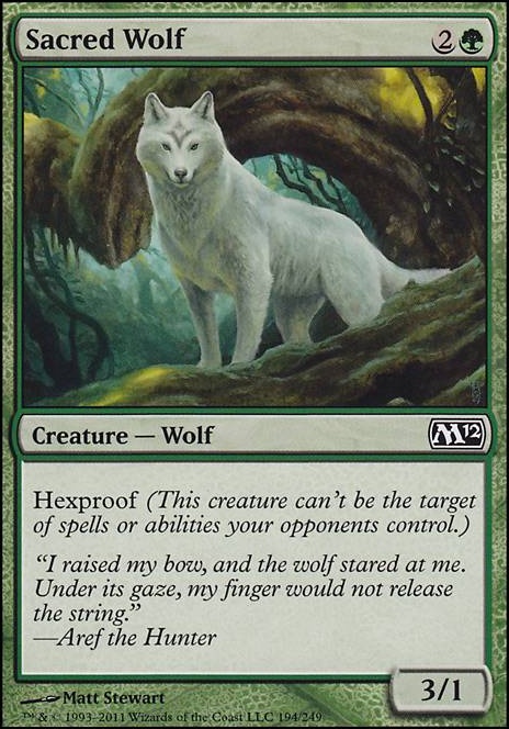 Featured card: Sacred Wolf