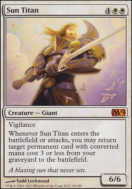 Sun Titan feature for Jeskai Titan Gifts