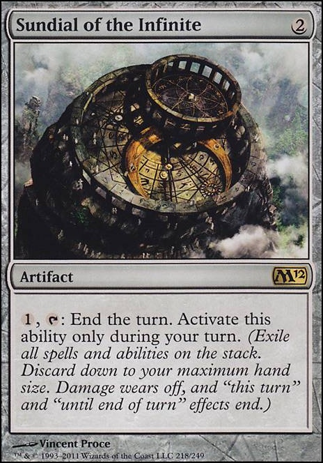 Featured card: Sundial of the Infinite