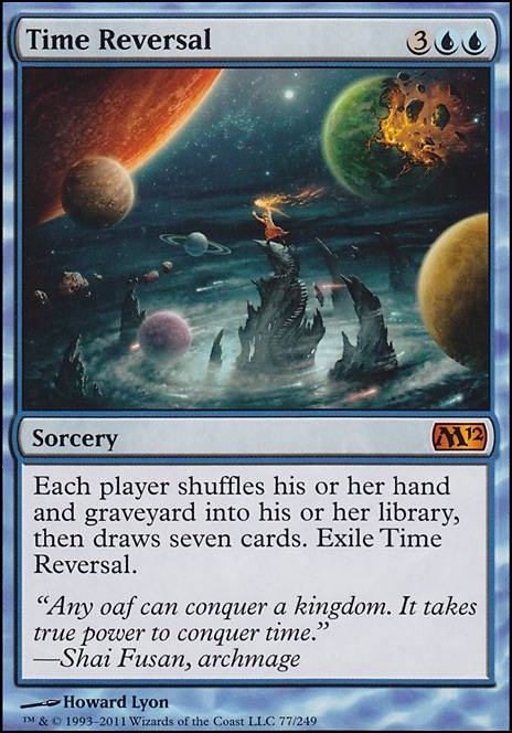 Time Reversal feature for Izzet Draw