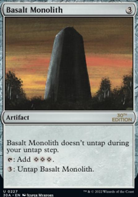 Basalt Monolith feature for Kinnan Competitive Duel Commander