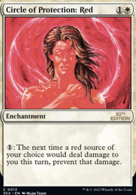 Featured card: Circle of Protection: Red