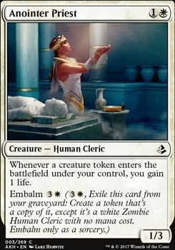 Anointer Priest feature for Embalm/eternalize
