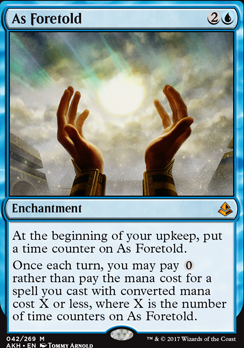 As Foretold feature for Crooked Jeskai Control